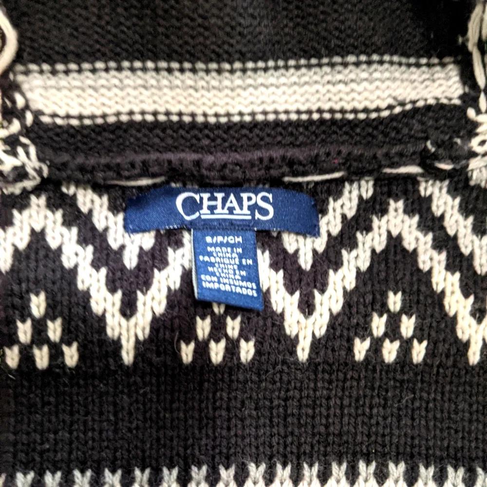 Chaps Women's Southwest Sleeveless Sweater - Picture 2 of 6